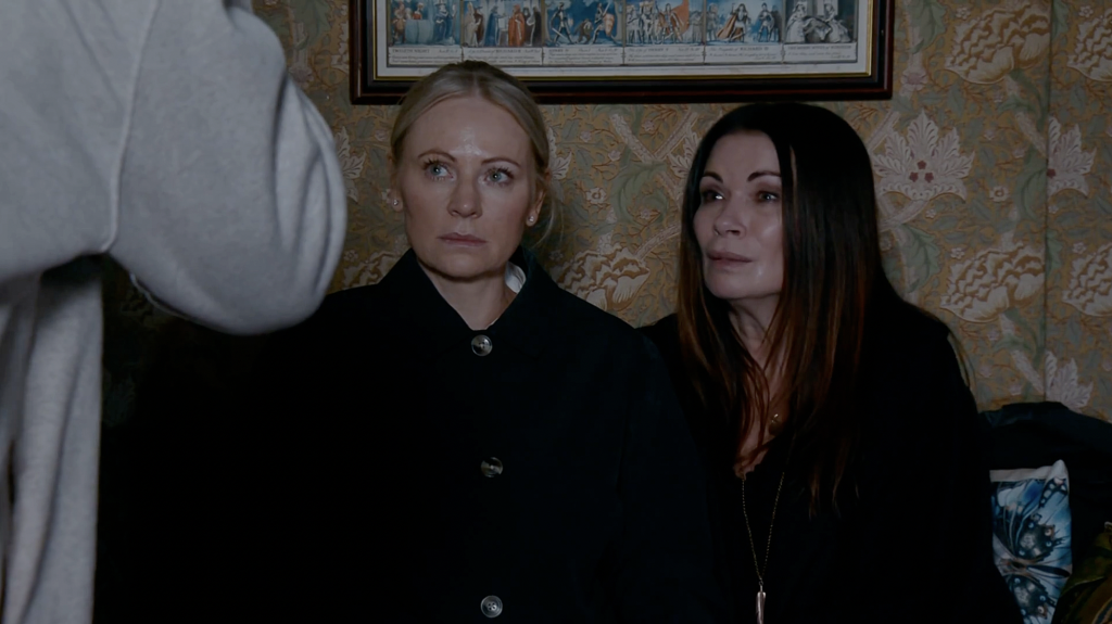 When Rob holds Carla hostage, he refers to himself as Lisa's 'brother-in-law'.